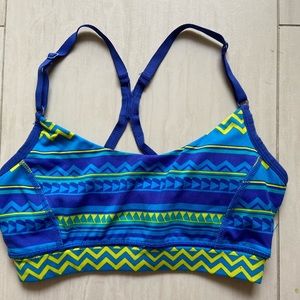 Racerback sports bra